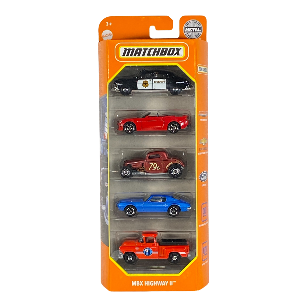 Matchbox MBX Highway II | 5 Pack Edition