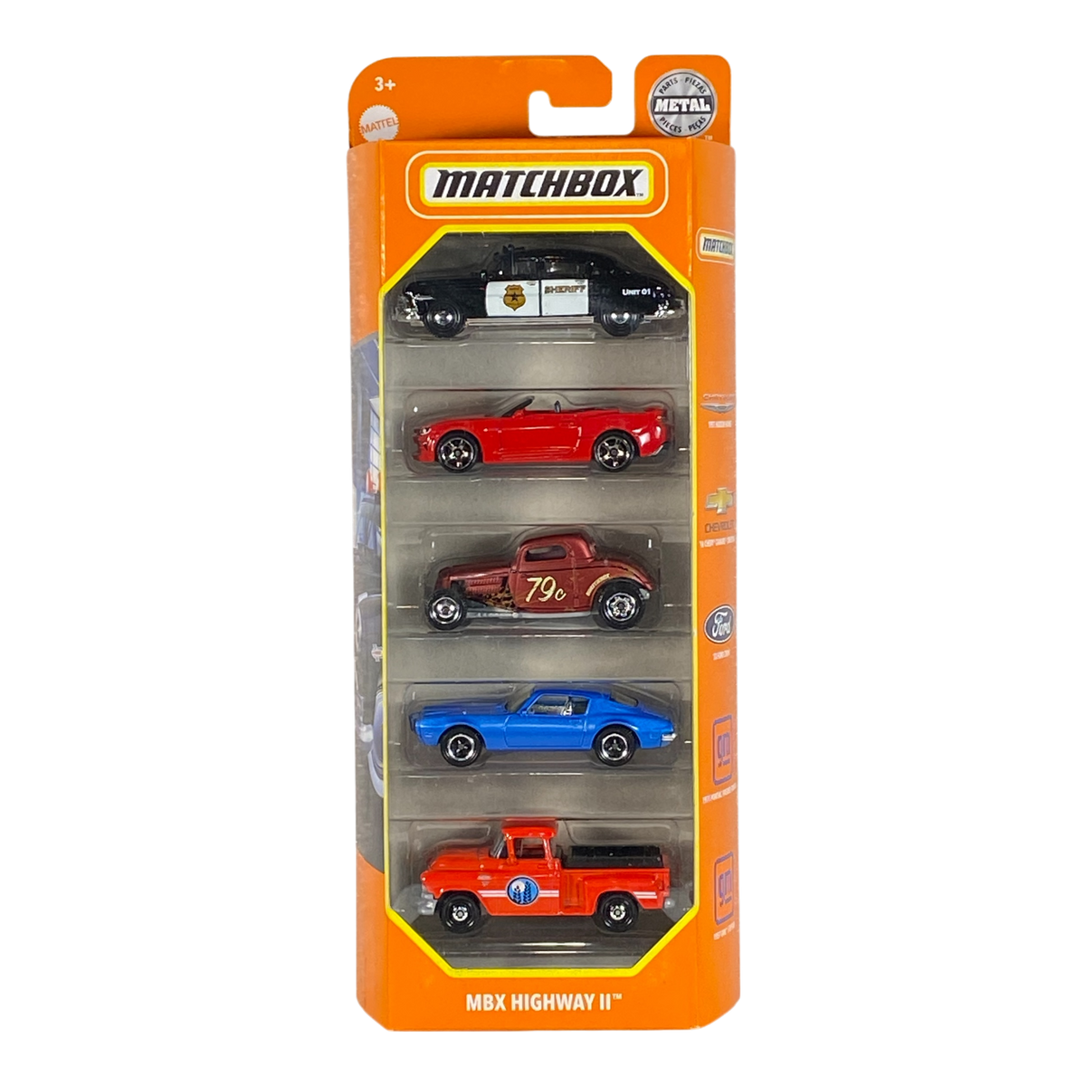 Matchbox MBX Highway II | 5 Pack Edition