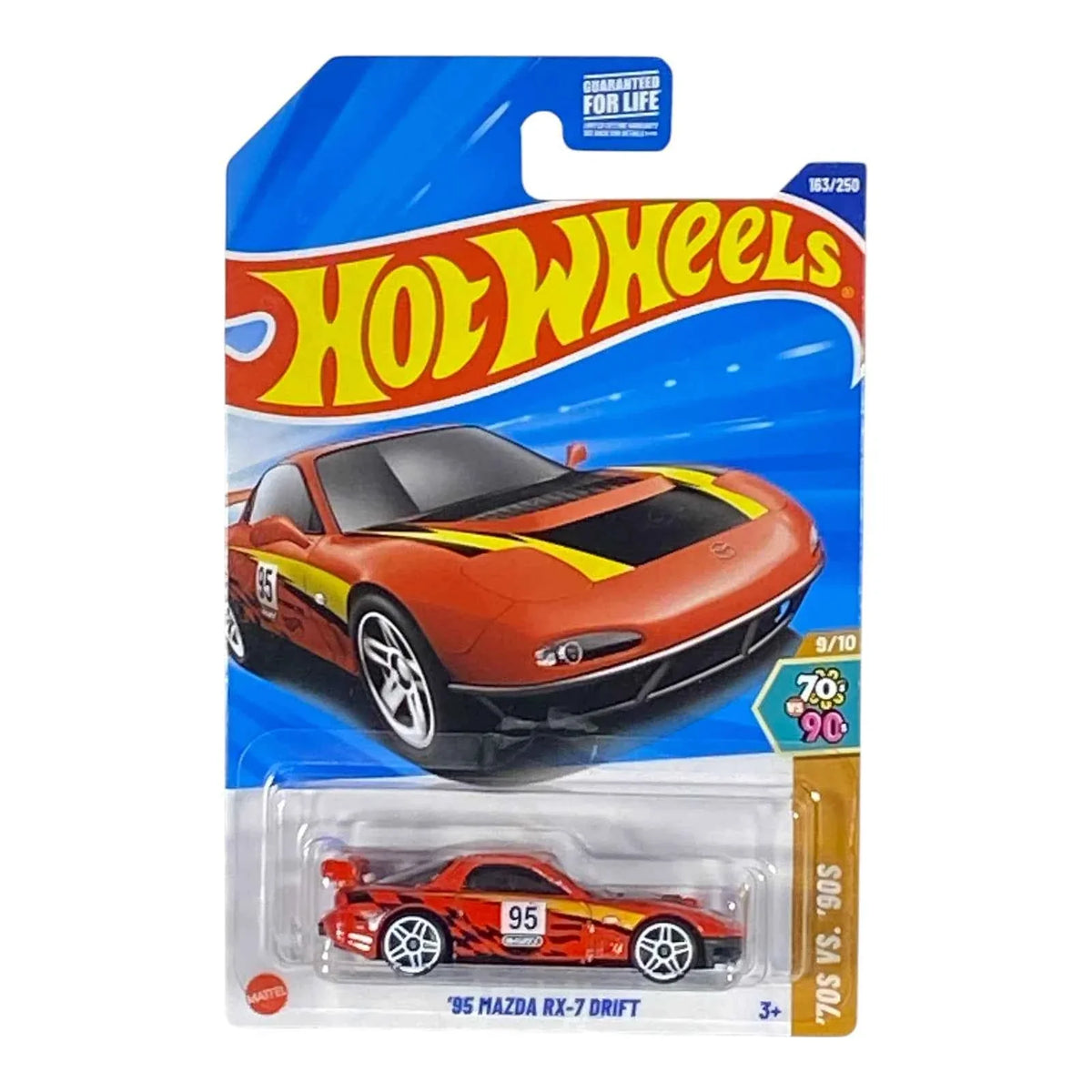 Hot Wheels '95 Mazda RX-7 Drift | '70s VS "90s Series 9/10