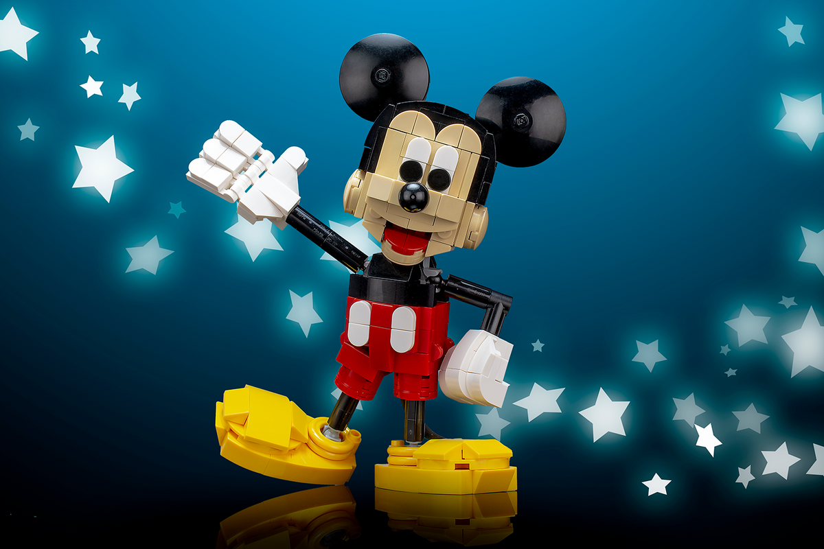 The Magical Mouse MOC made using LEGO parts