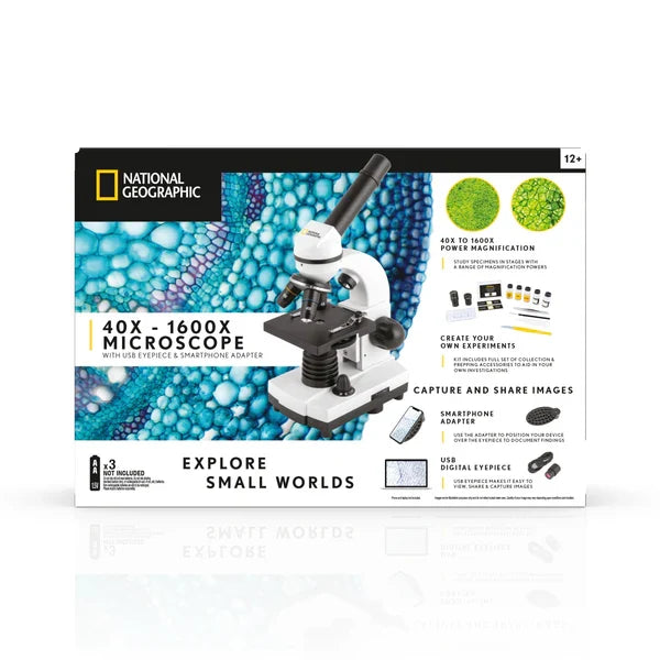 National Geographic - USB 40x-1600x Microscope