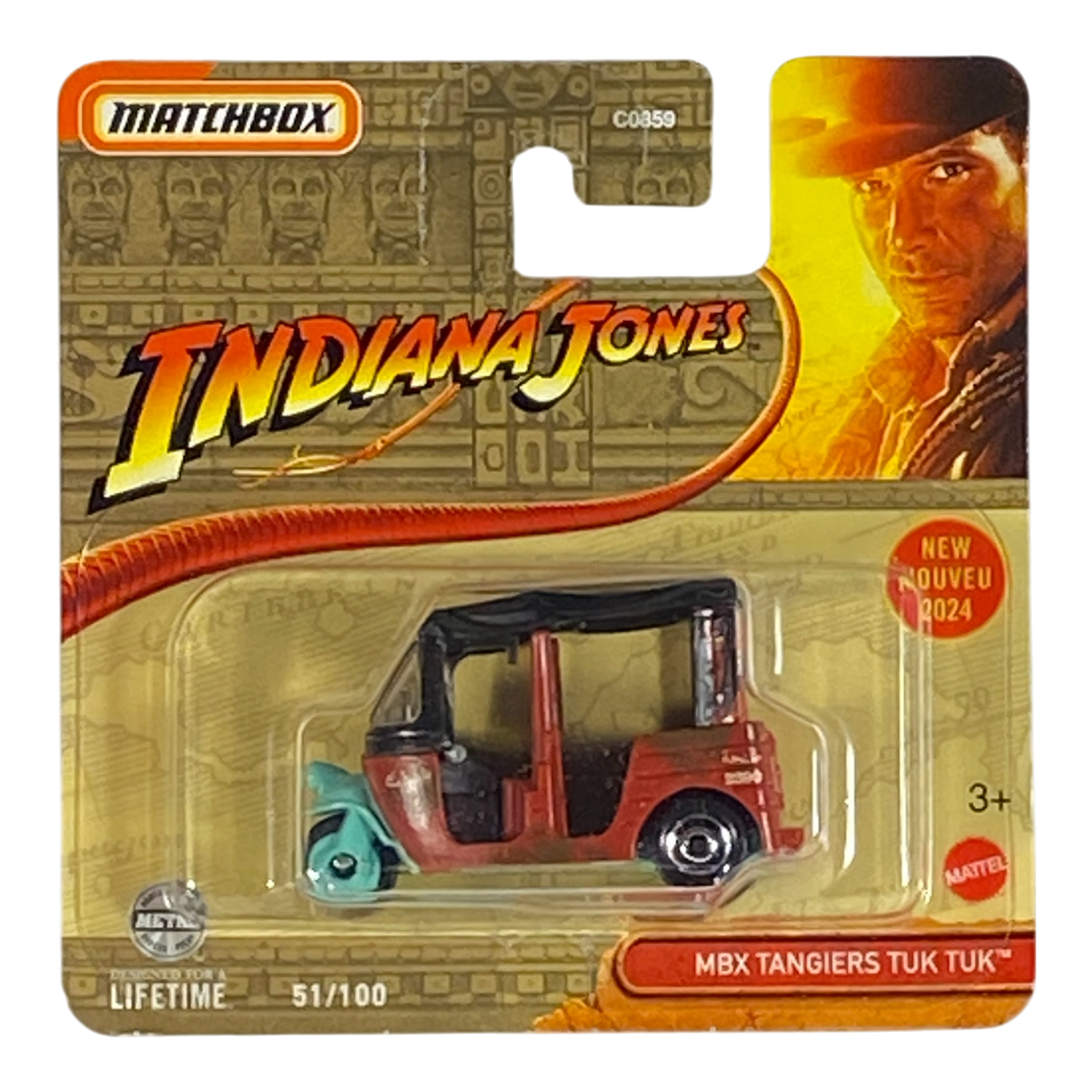 Matchbox MBX Tangiers Tuk Tuk | Indiana Jones Special Edition