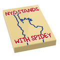 NYC Stands with Spidey Sign (2x3 tile)