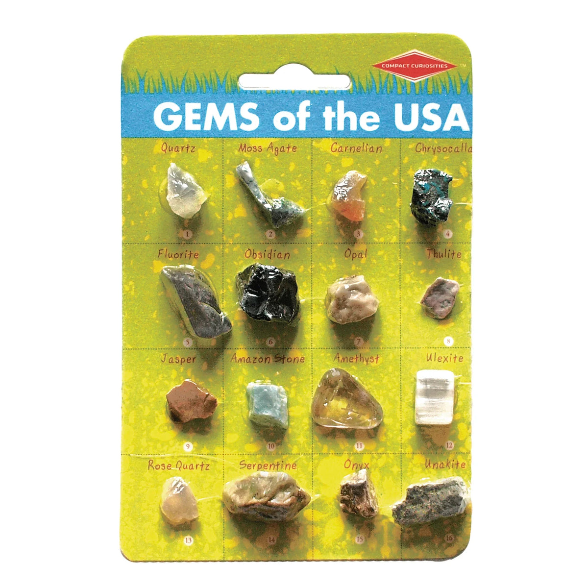Gems of the USA | 
Compact Curiosities Gem Collection