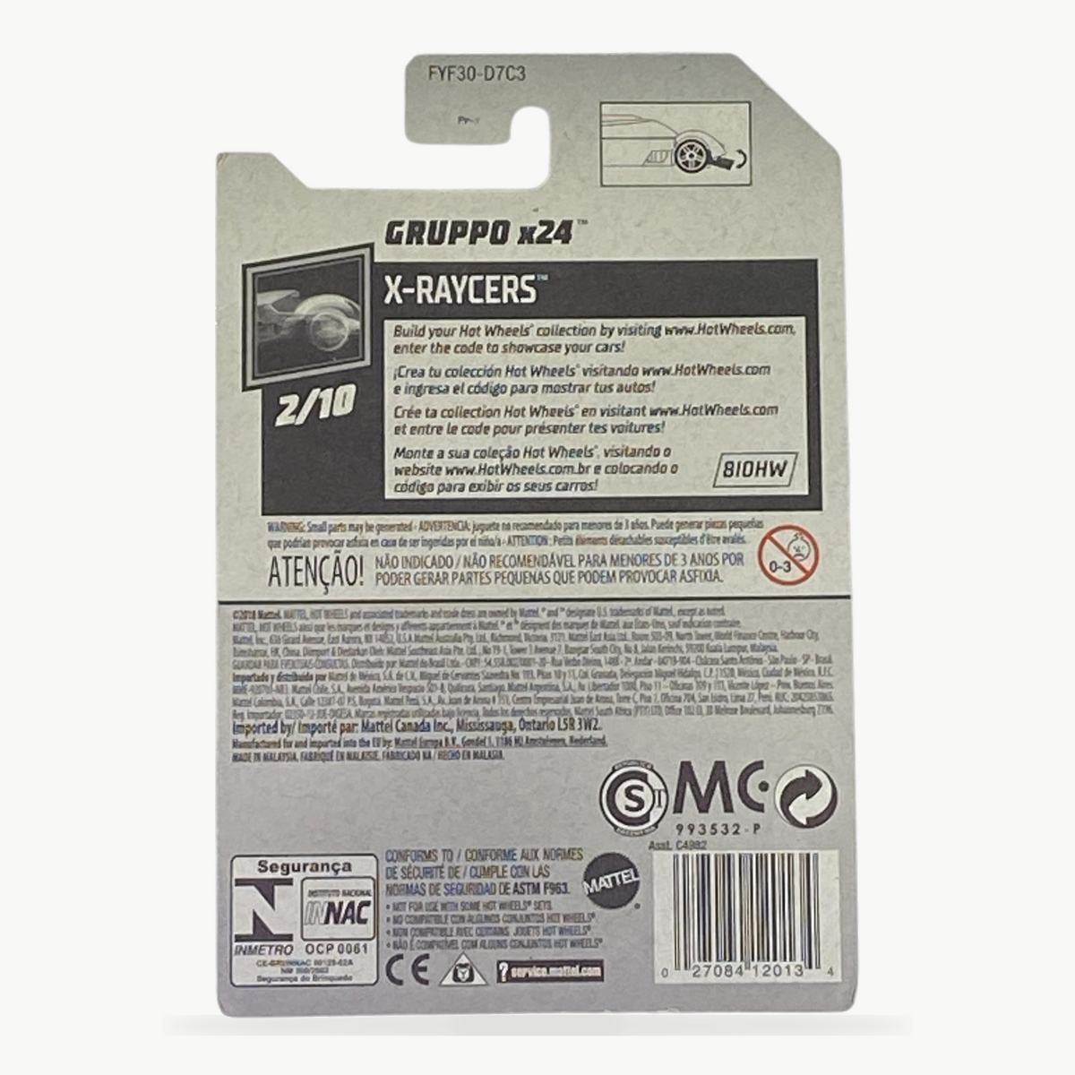 Hot Wheels Gruppo x24 | X-Raycers Series 2/10
