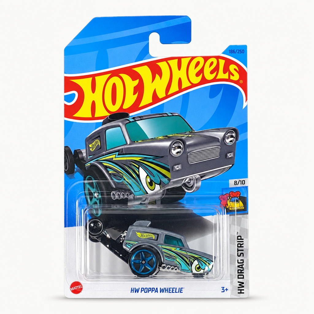 Hot Wheels Poppa Wheelie | Drag Strip Series 8/10