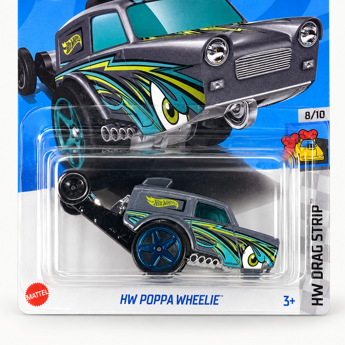 Hot Wheels Poppa Wheelie | Drag Strip Series 8/10