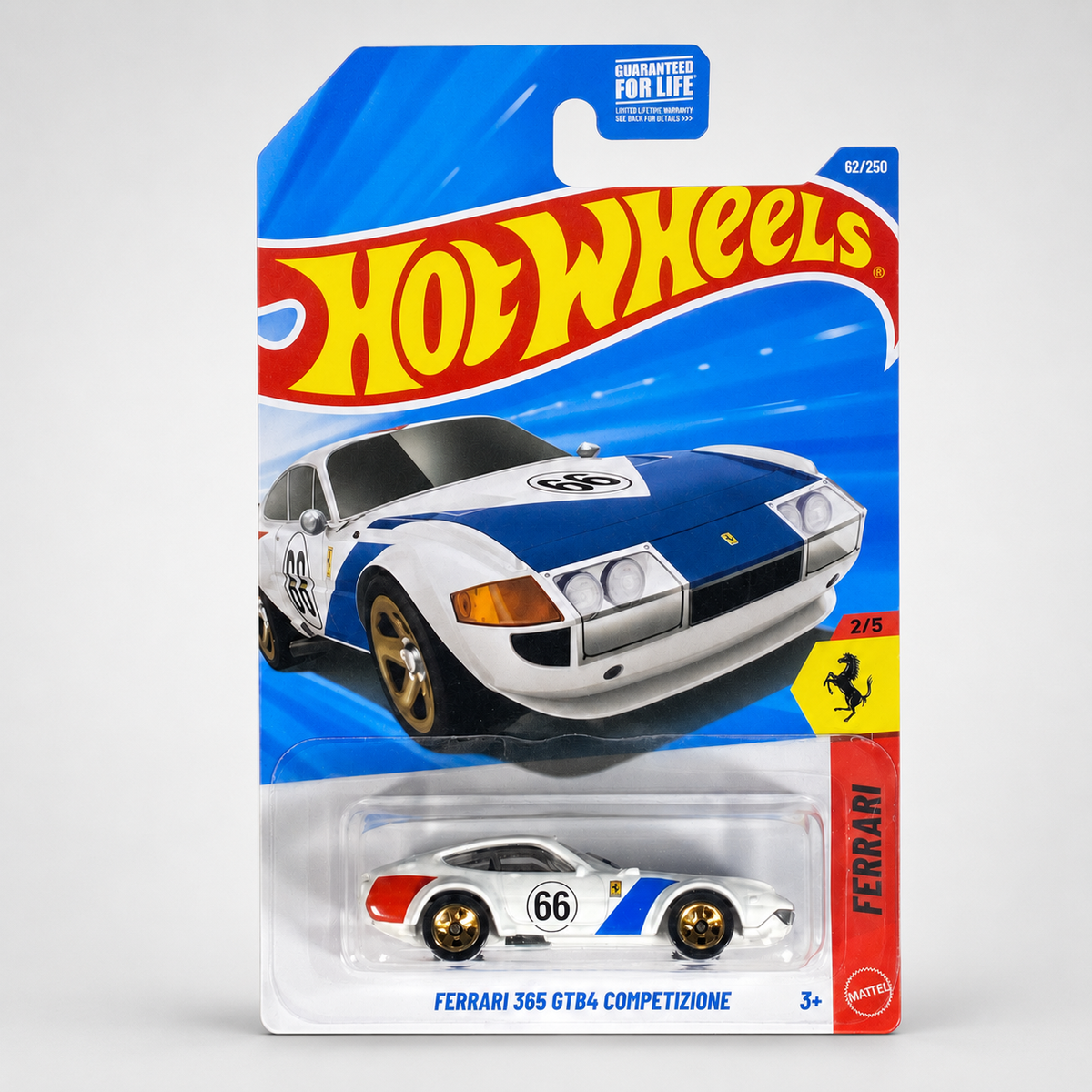 Hot Wheels Ferrari 365 GTB4 Competizone | Ferrari Series 2/5 - 62/250