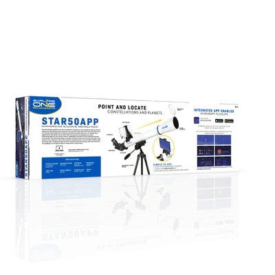 Explore One STAR50APP - 50mm Refractor Telescope