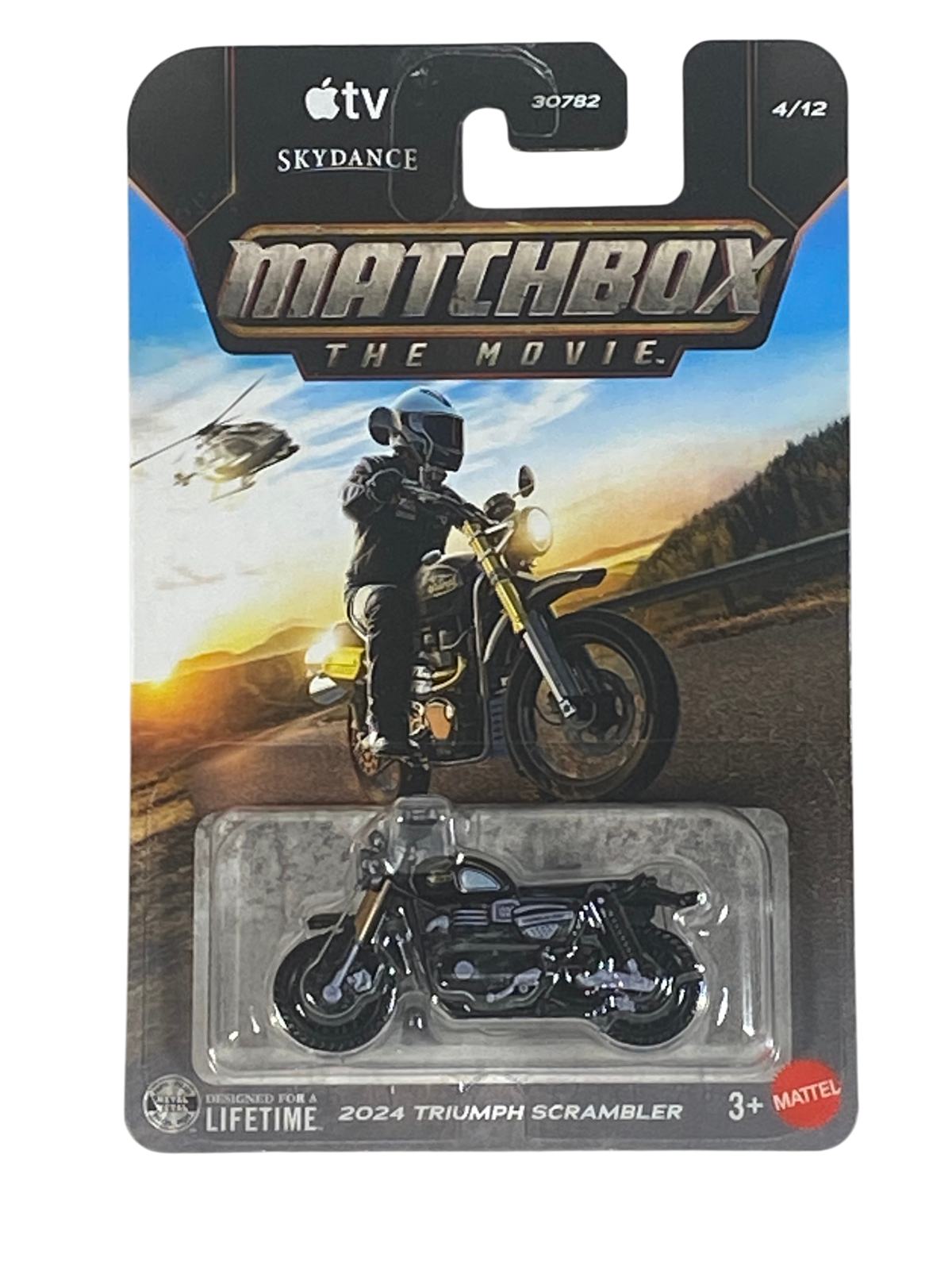 Matchbox 2024 Triumph Scrambler | Matchbox The Movie Series 4/12