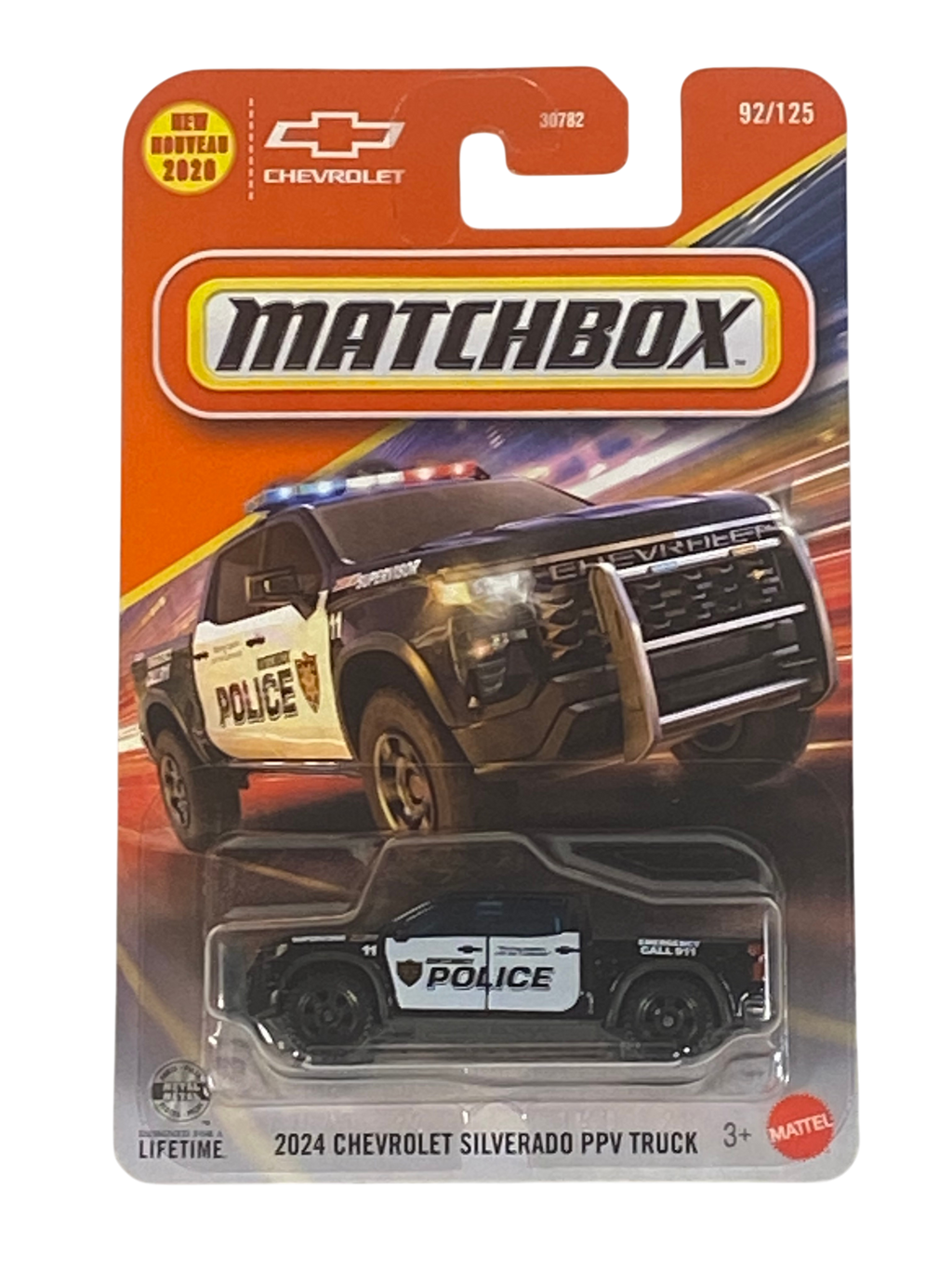 Matchbox 2024 Chevrolet Silverado PPV Truck | Matchbox Series 92/125