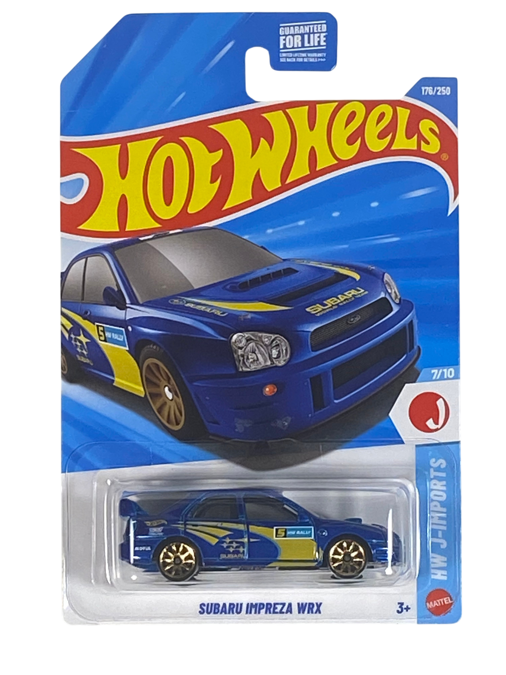 Hot Wheels Subaru Impreza WRX | J-Imports Series 7/10