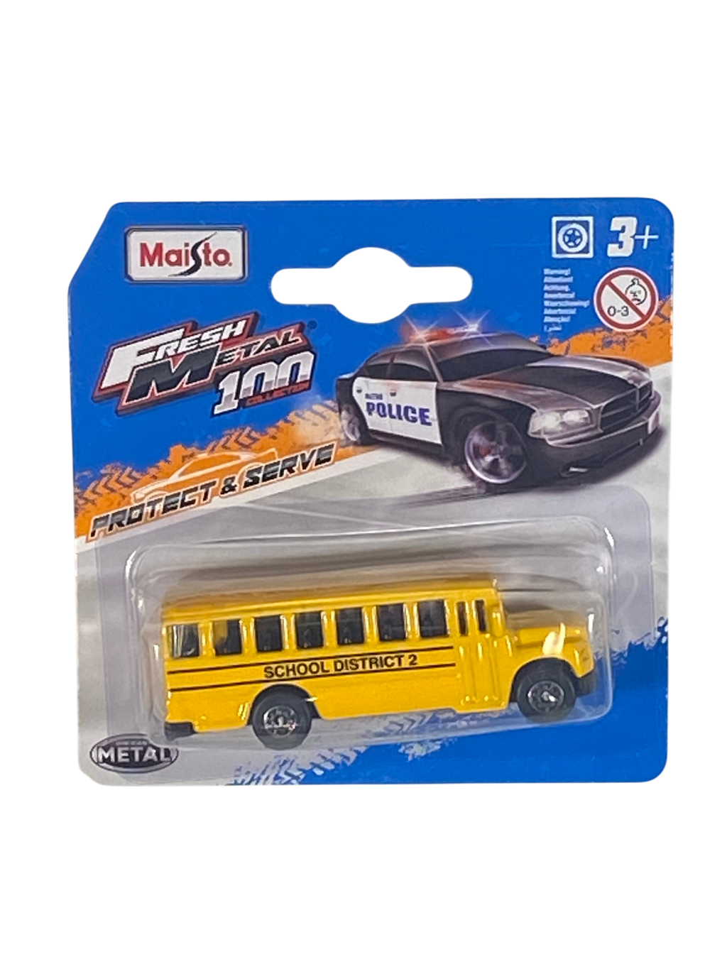 Maisto School Bus | Fresh Metal 100 Collection
